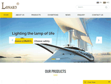 Tablet Screenshot of lonako.com